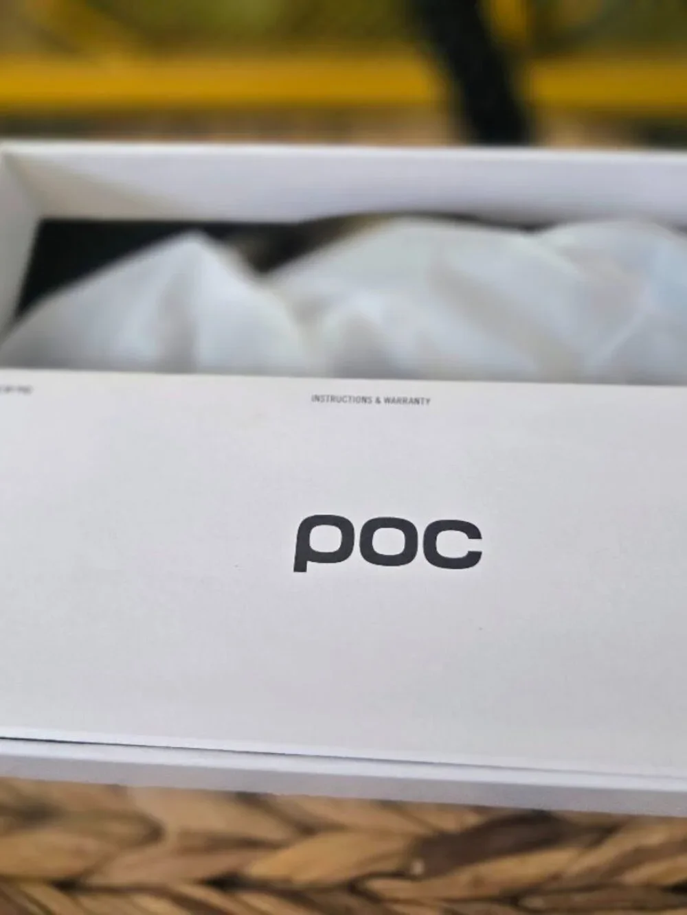 NEW POC Devour Sunglasses Brown Frame + Extra Clear Lens & Box